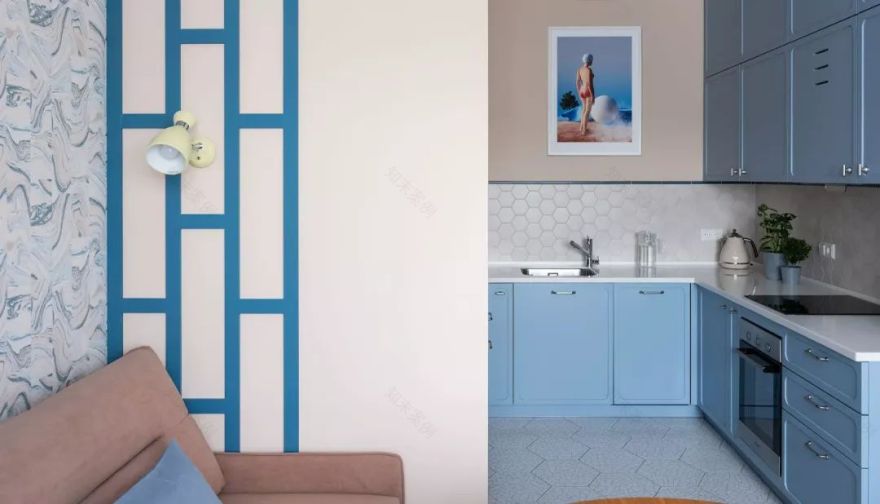 退休夫妻的 41㎡小公寓设计丨Maria Bezrukova-14