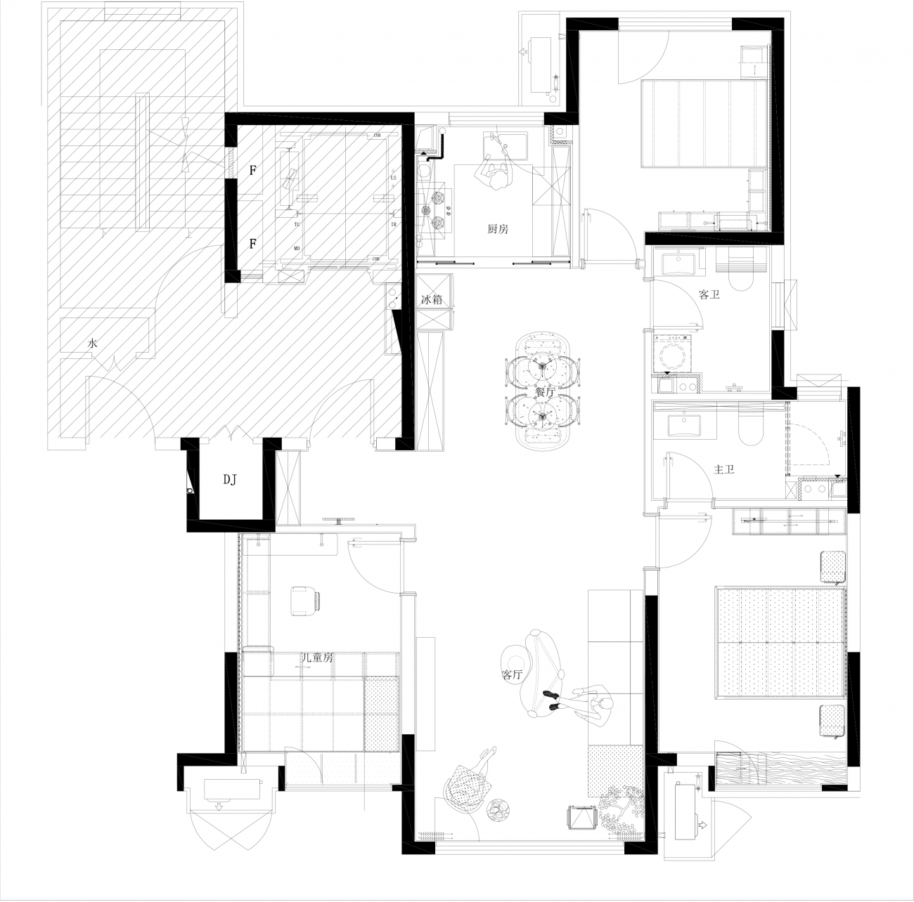 河北张家口经济开发区中粮·祥云国际样板房丨中国张家口丨上海法云设计-40