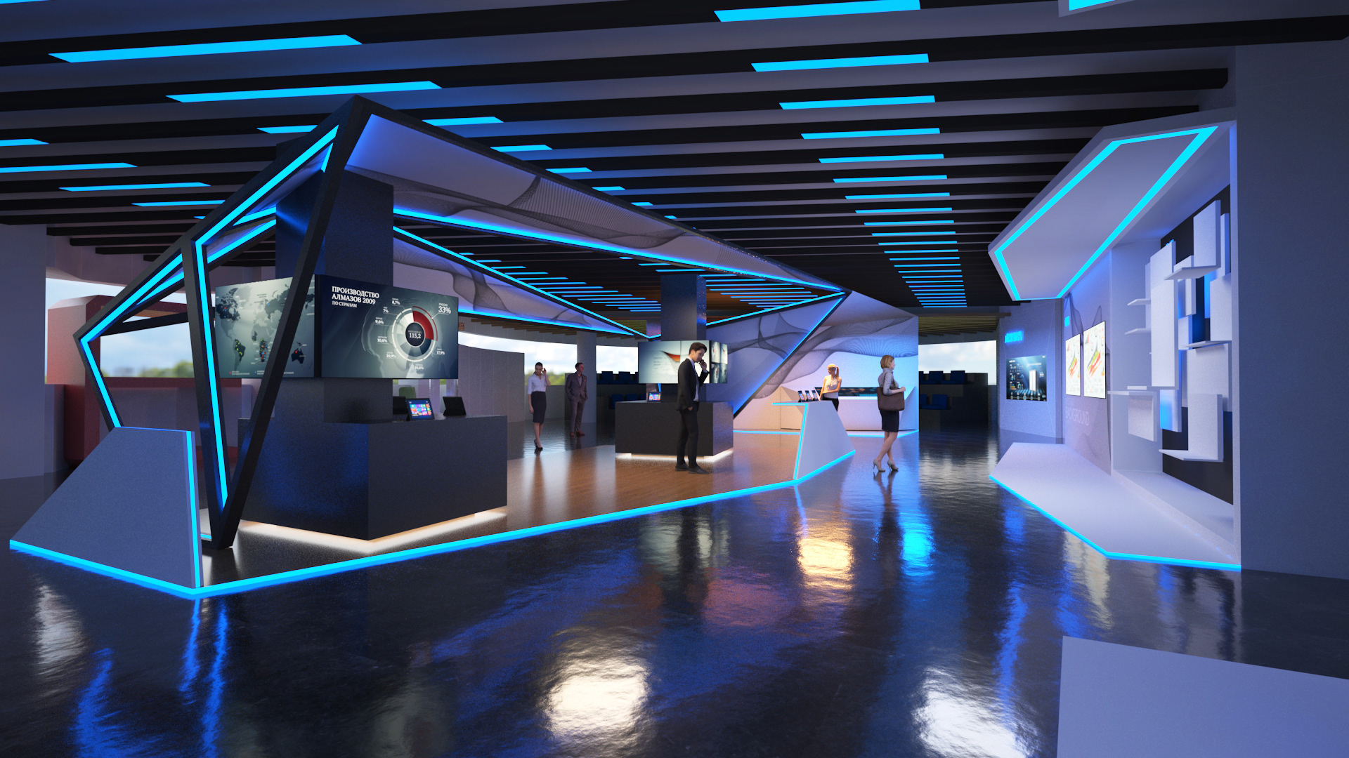 中电联CEC,企业内部展厅-8