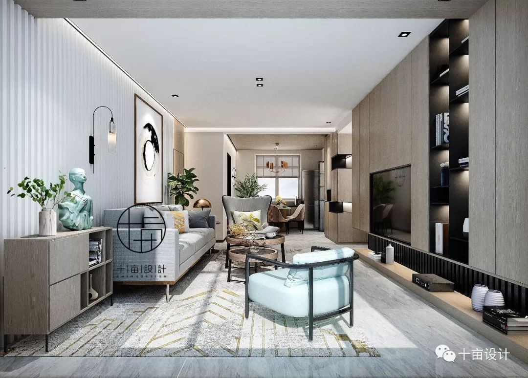 十亩设计 || 邦泰社区 || 现代风格 || 168㎡-39
