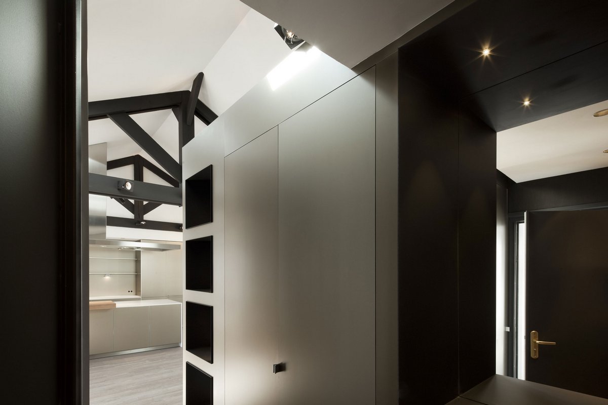 巴黎老城区时尚公寓丨法国巴黎丨MYSPACEPLANNER公司-4