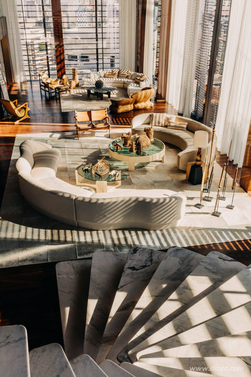 圣保罗瑰丽酒店顶层公寓设计丨巴西圣保罗丨Jean Nouvel,Philippe Starck-77