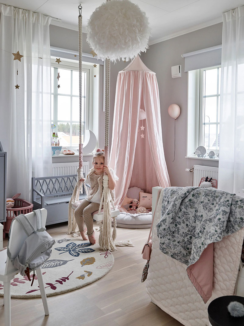 新旧融合，瑞典乡村风情新居-13