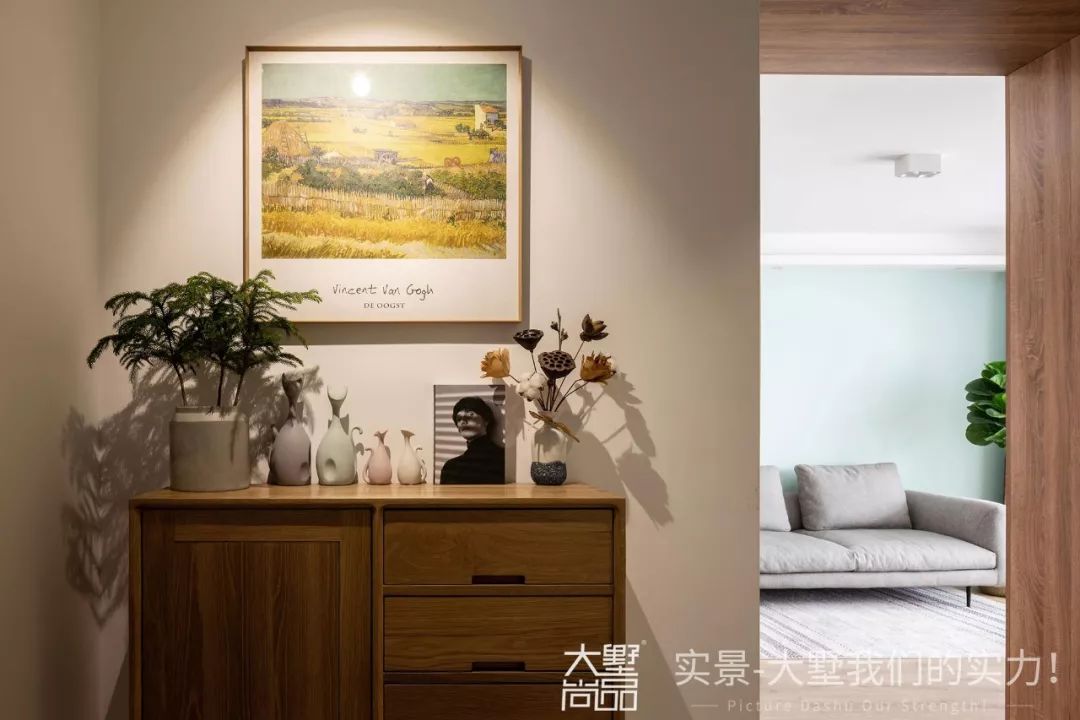 140㎡北欧风家居，薄荷绿打造清新空间-25