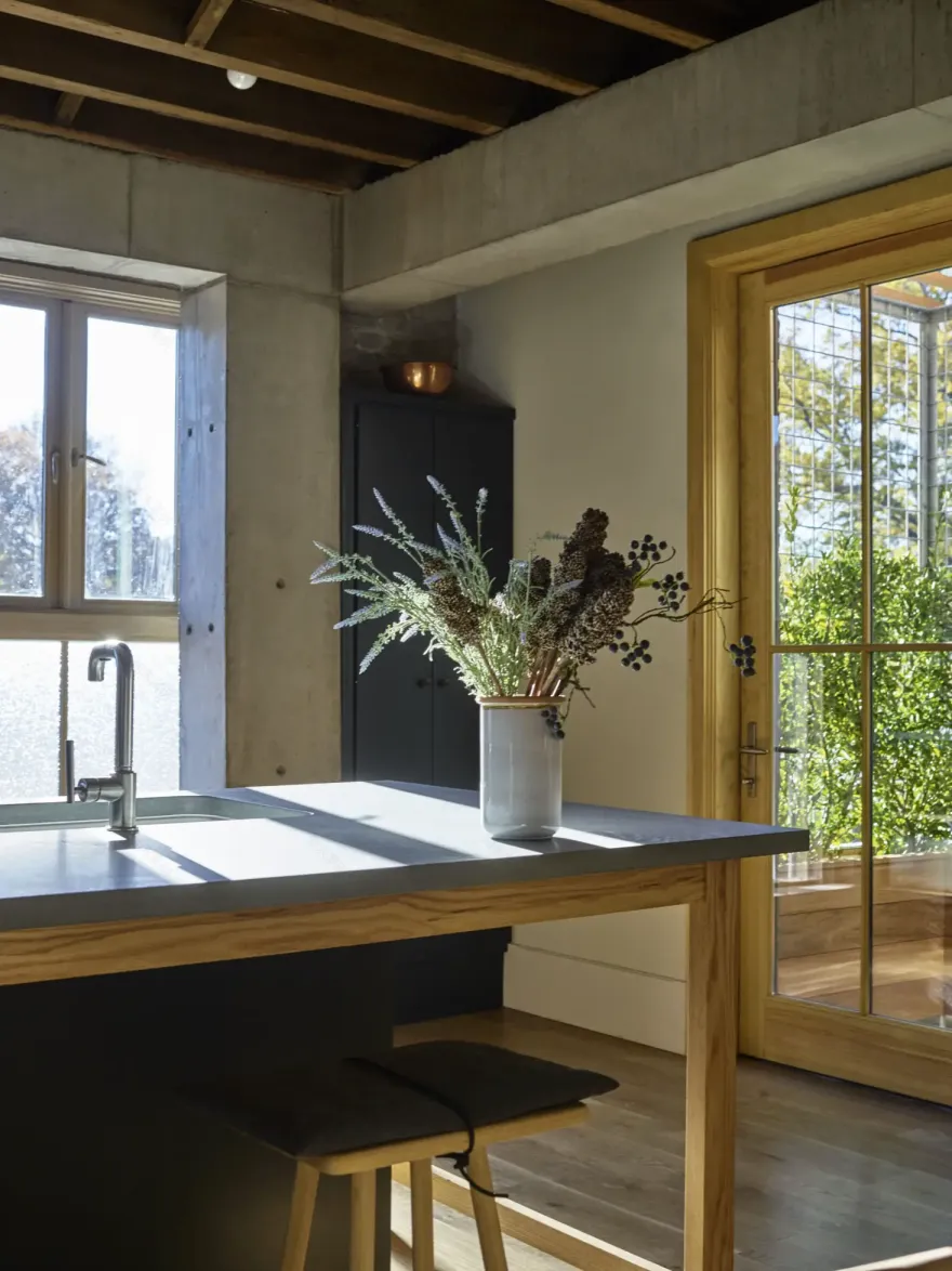 布鲁克林绿木高地时尚乡村城镇房屋扩建设计-5