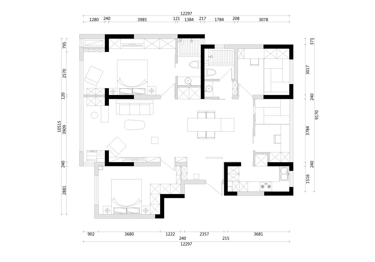 和居丨中国鹤壁丨河南肆合筑造空间设计-5