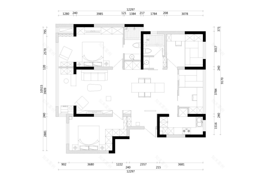 和居丨中国鹤壁丨河南肆合筑造空间设计-5
