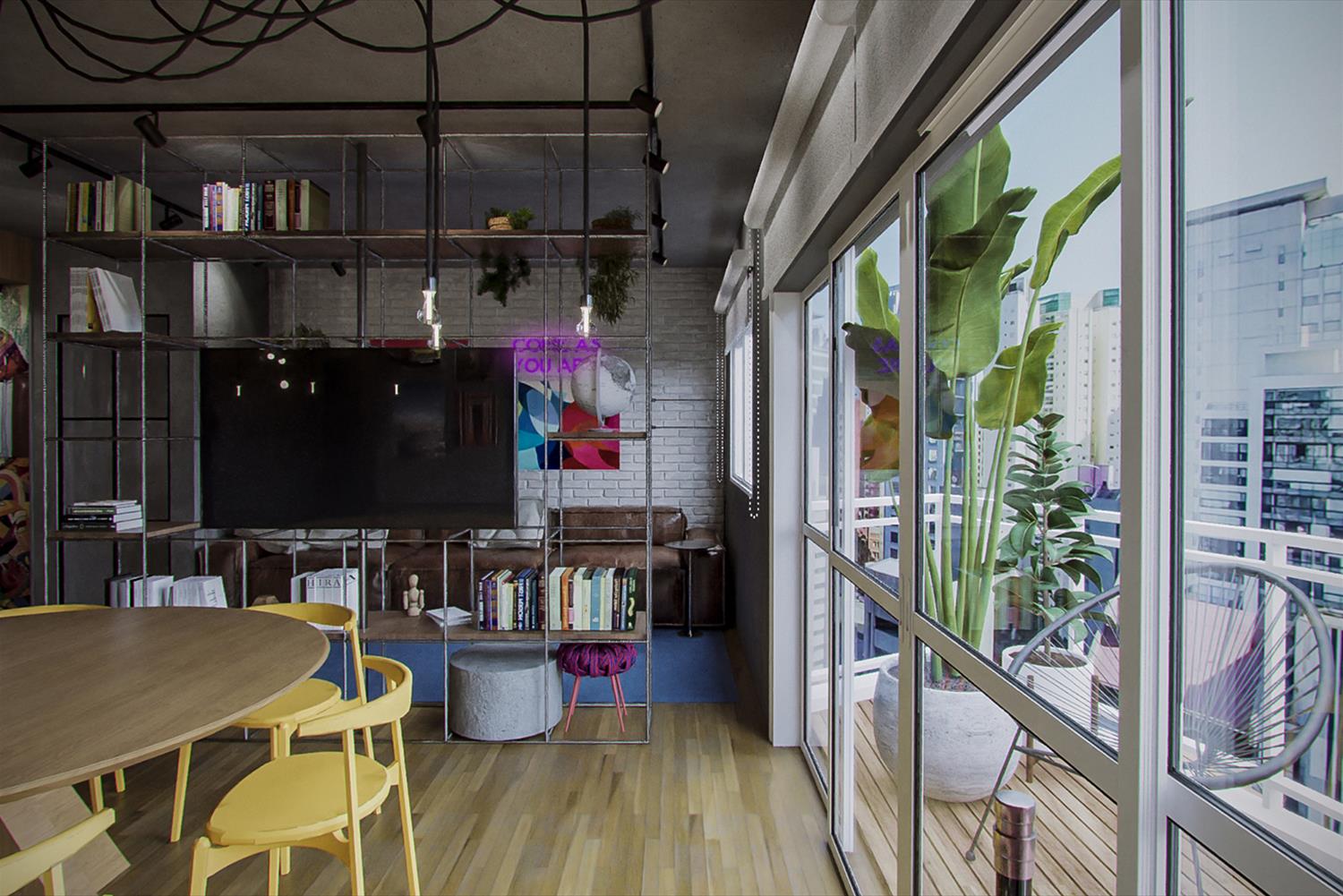 MORA estúdio 打造独特工业风公寓 L+G-7