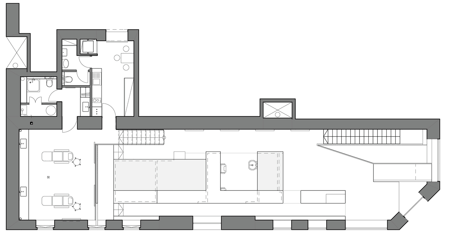 ILCSI美容沙龙设计丨匈牙利布达佩斯丨匈牙利Sporaarchitects工作室-35