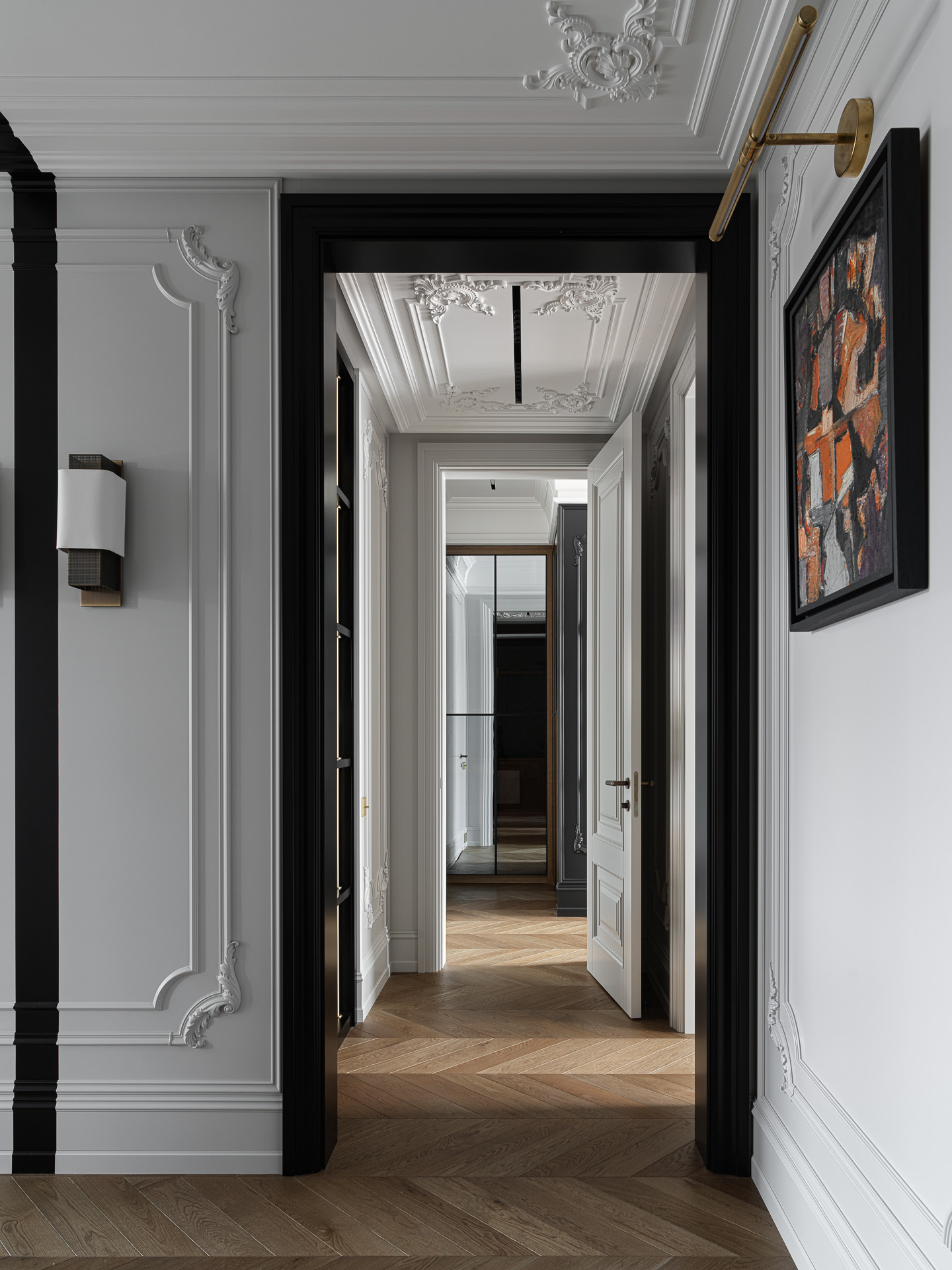 彼得堡市中心公寓室内设计丨安娜·祖耶娃-13