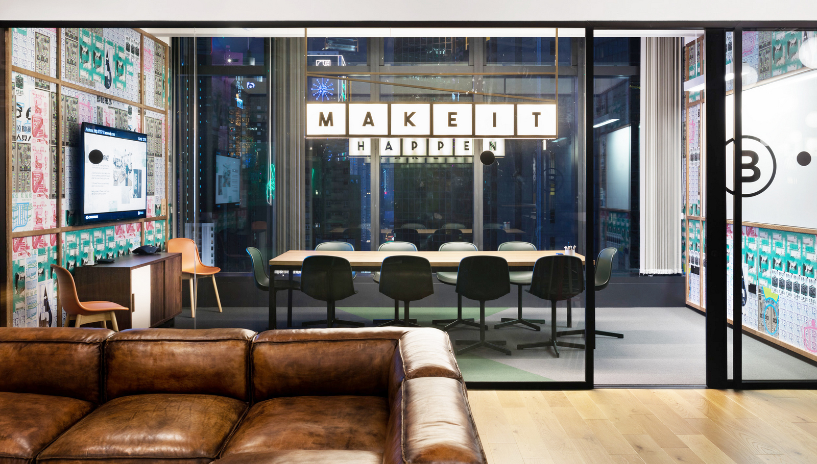 WeWork香港联合办公空间设计-15