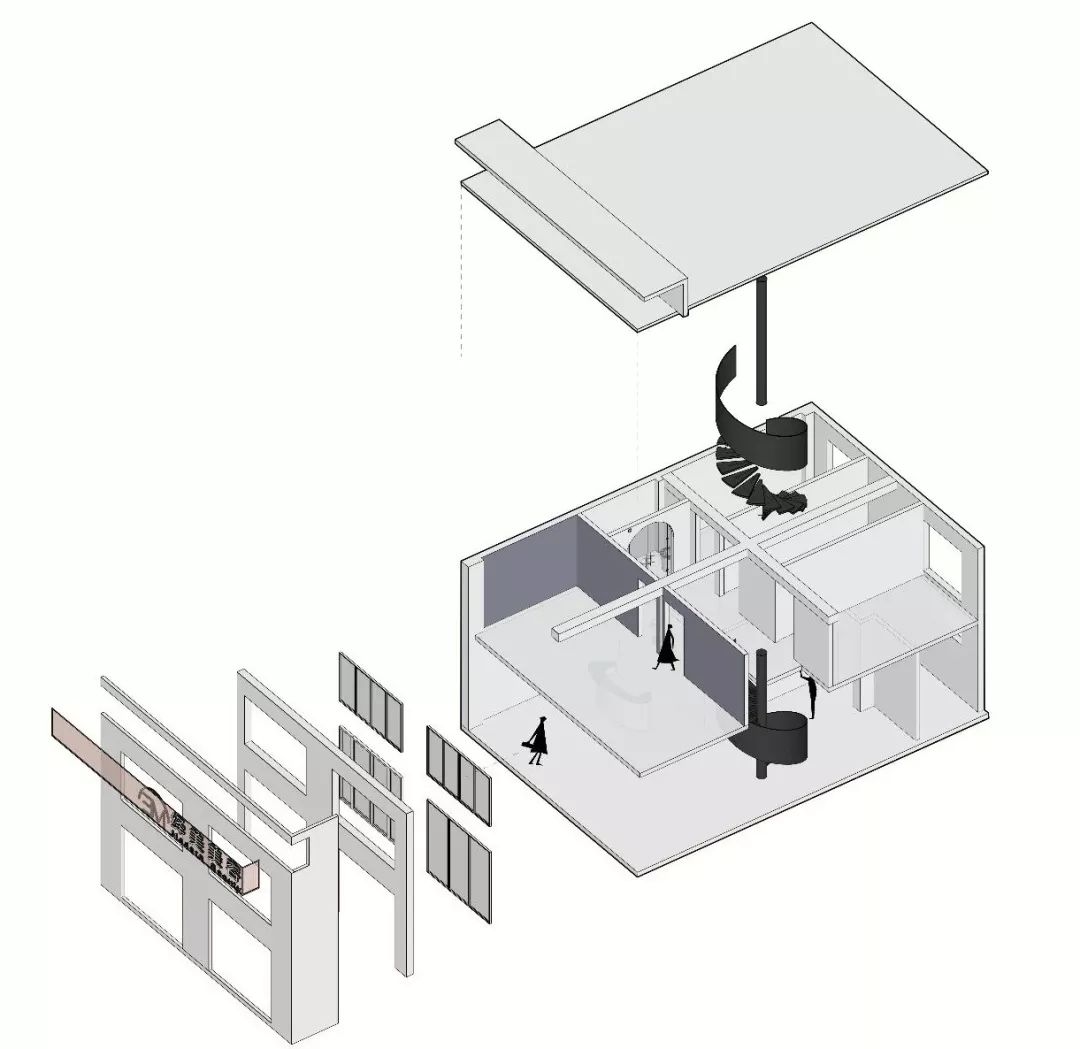 趣味的摩登黑白灰·美容spa店丨中国广东-26