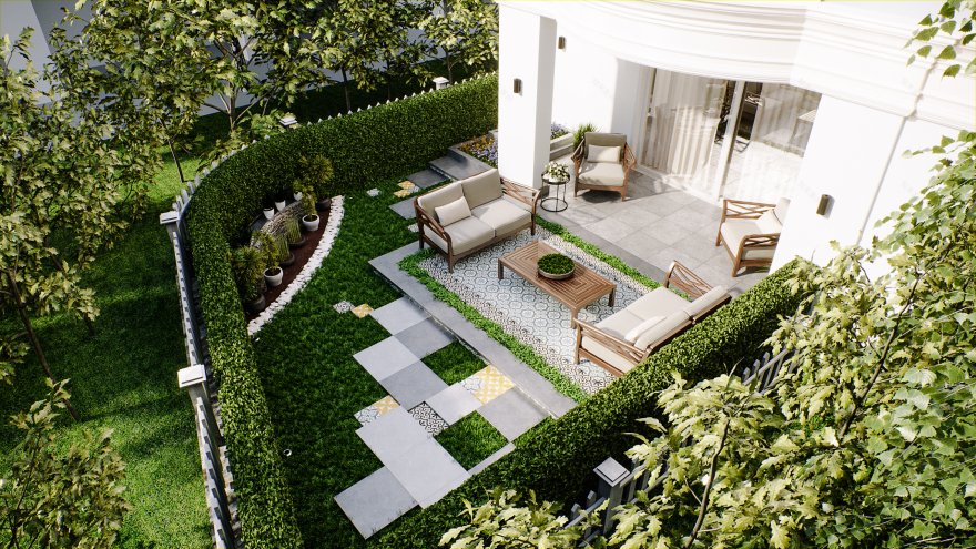 私人别墅 2 号·后院丨埃及开罗丨Perception Design Studio-11