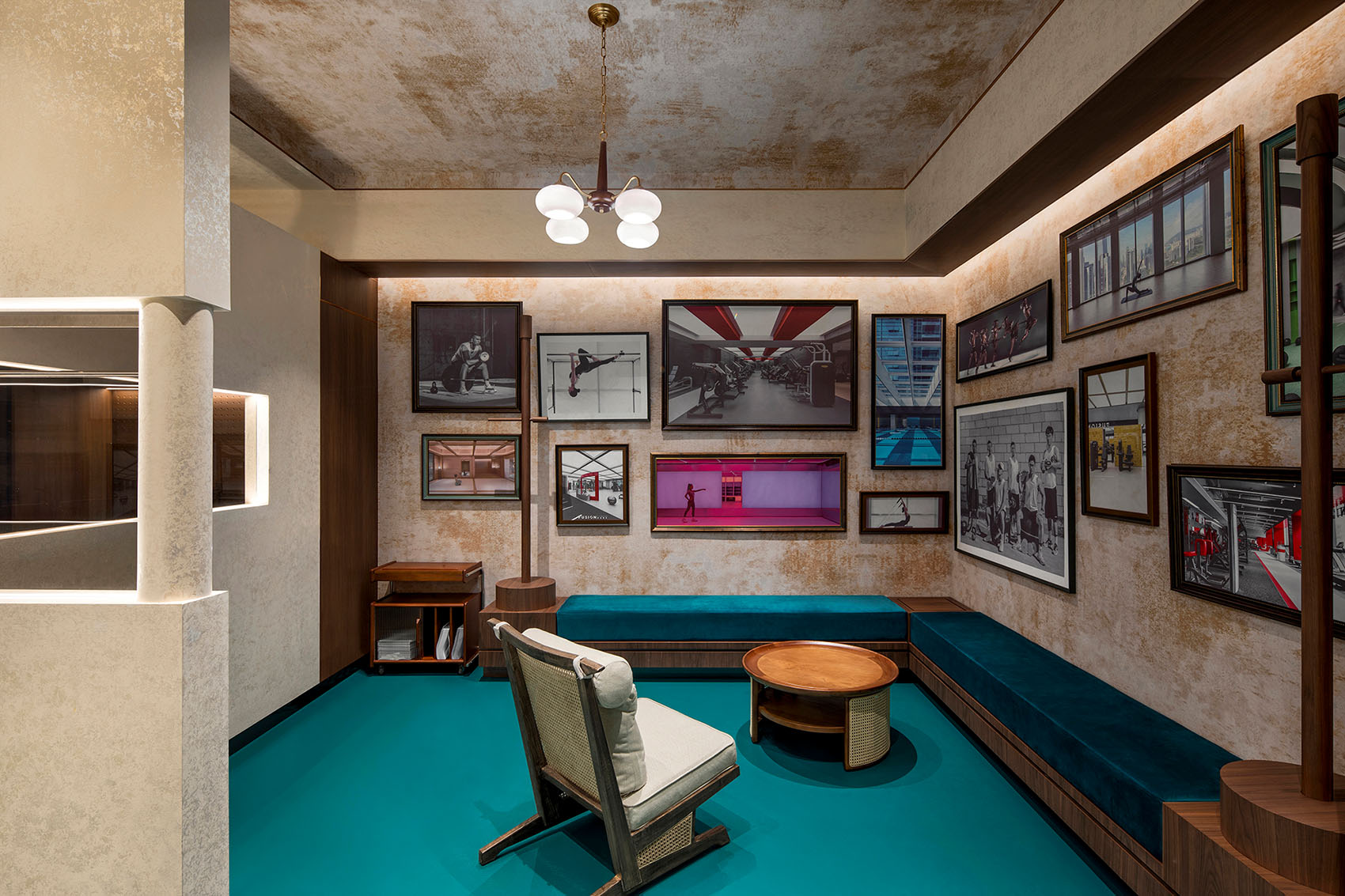 热炼健身会所,深圳湾睿印店丨中国深圳丨得德设计-108