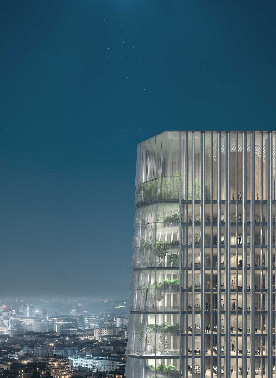 米兰 Palazzo Sistema 办公楼丨意大利米兰丨Park Associati-24