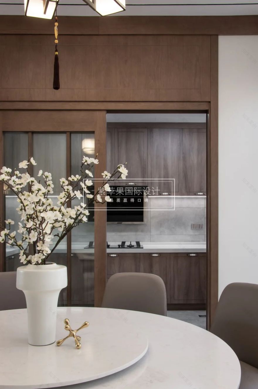 乡鸭湖新中式家居 | 罗智大师的含蓄温柔之作-45