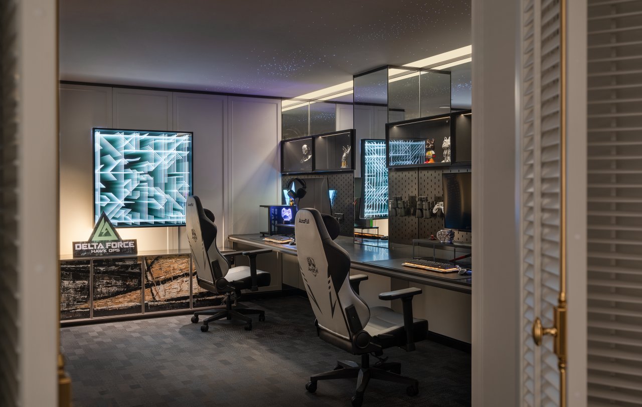 绿城·云栖玫瑰园480㎡样板房丨中国嘉兴丨硬装LYZD李益中设计,软装SIA室内空间设计-34