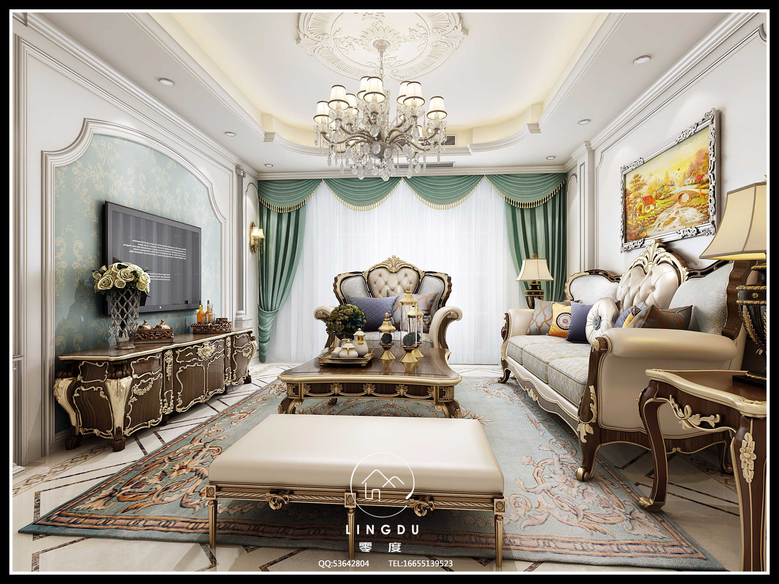 法式客餐厅设计----零度视觉打造优雅空间-6