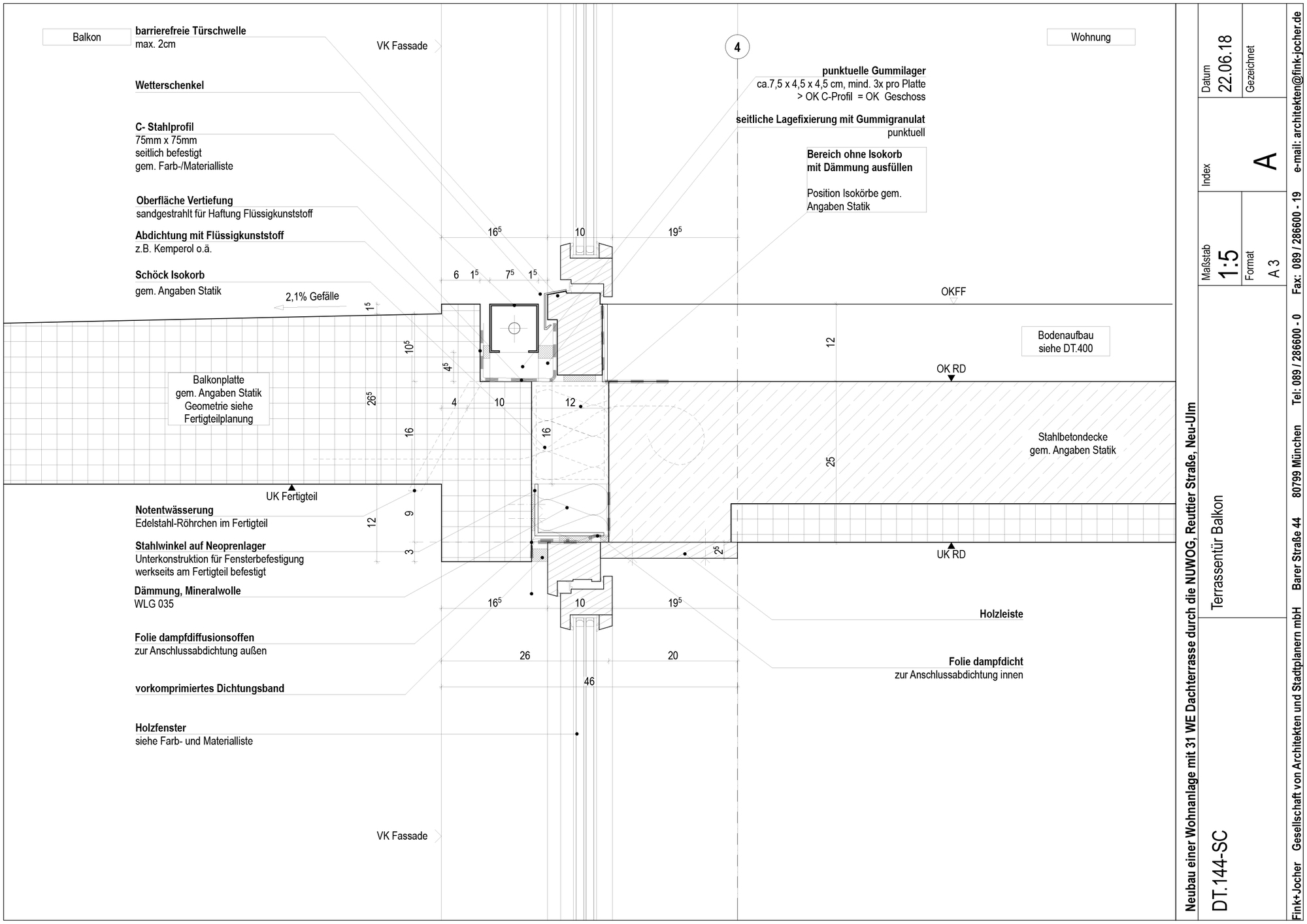 新乌尔姆混凝土房屋公寓丨德国-36