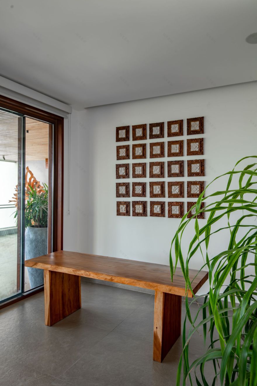 班加罗尔拥抱开放空间与绿植的周末住宅丨印度班加罗尔丨班加罗尔Shilpa Sambargi Architects-24