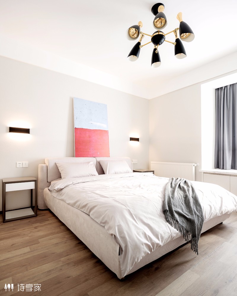 唤醒时光——167㎡怀旧北欧风住宅  诗享家设计-20