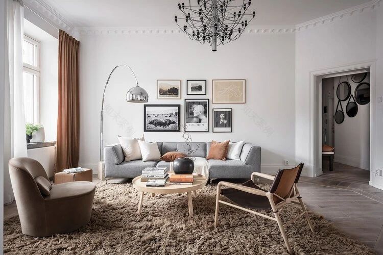 和谐北欧一居室丨瑞典丨Emma Fischer-52