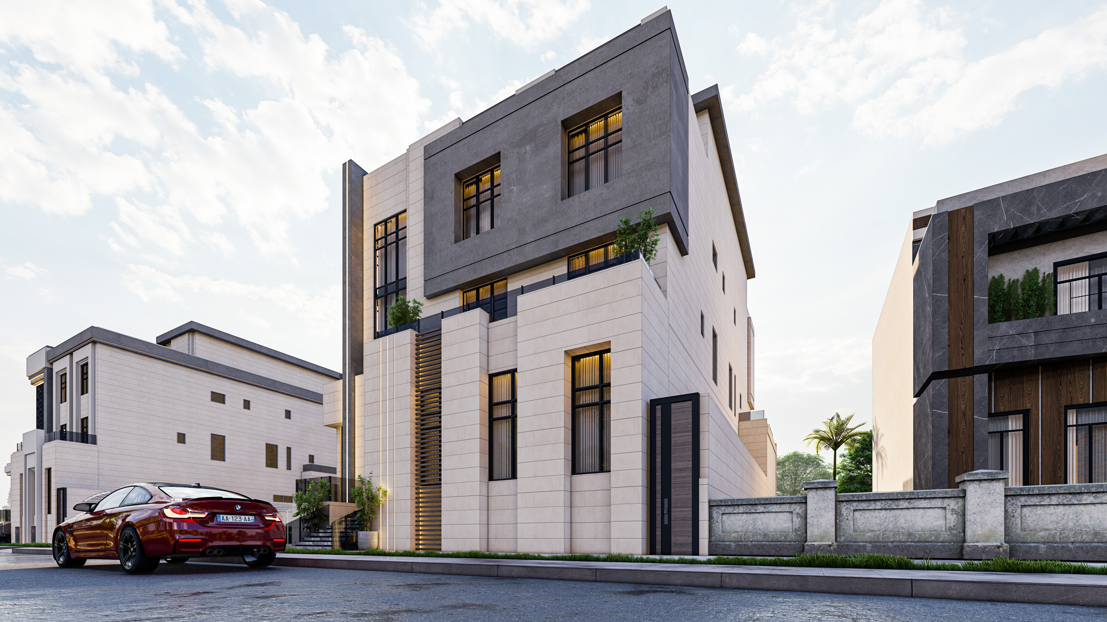 现代别墅科威特-13