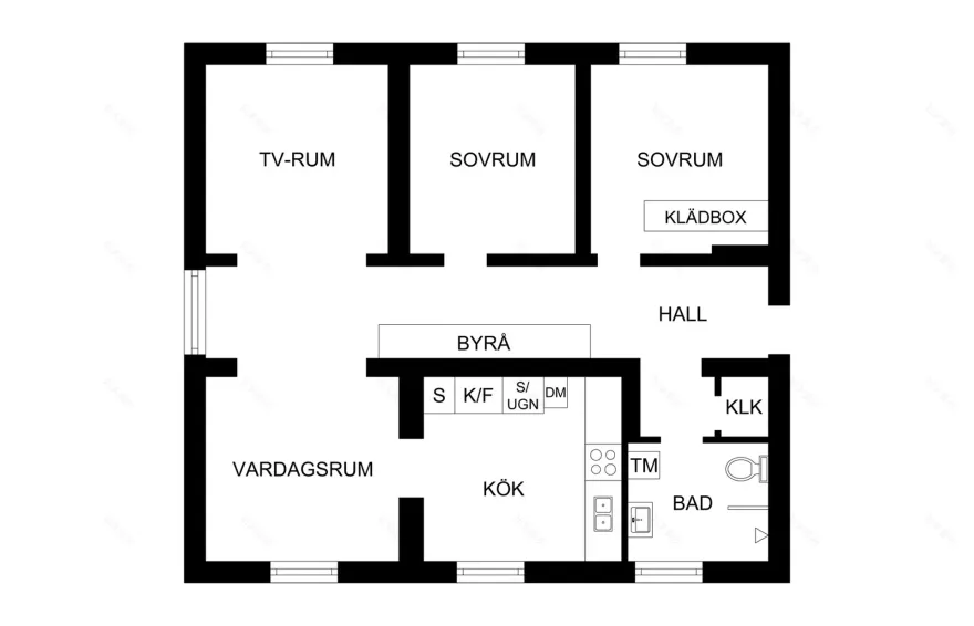 复古小瓷砖窗户的现代家居设计-16