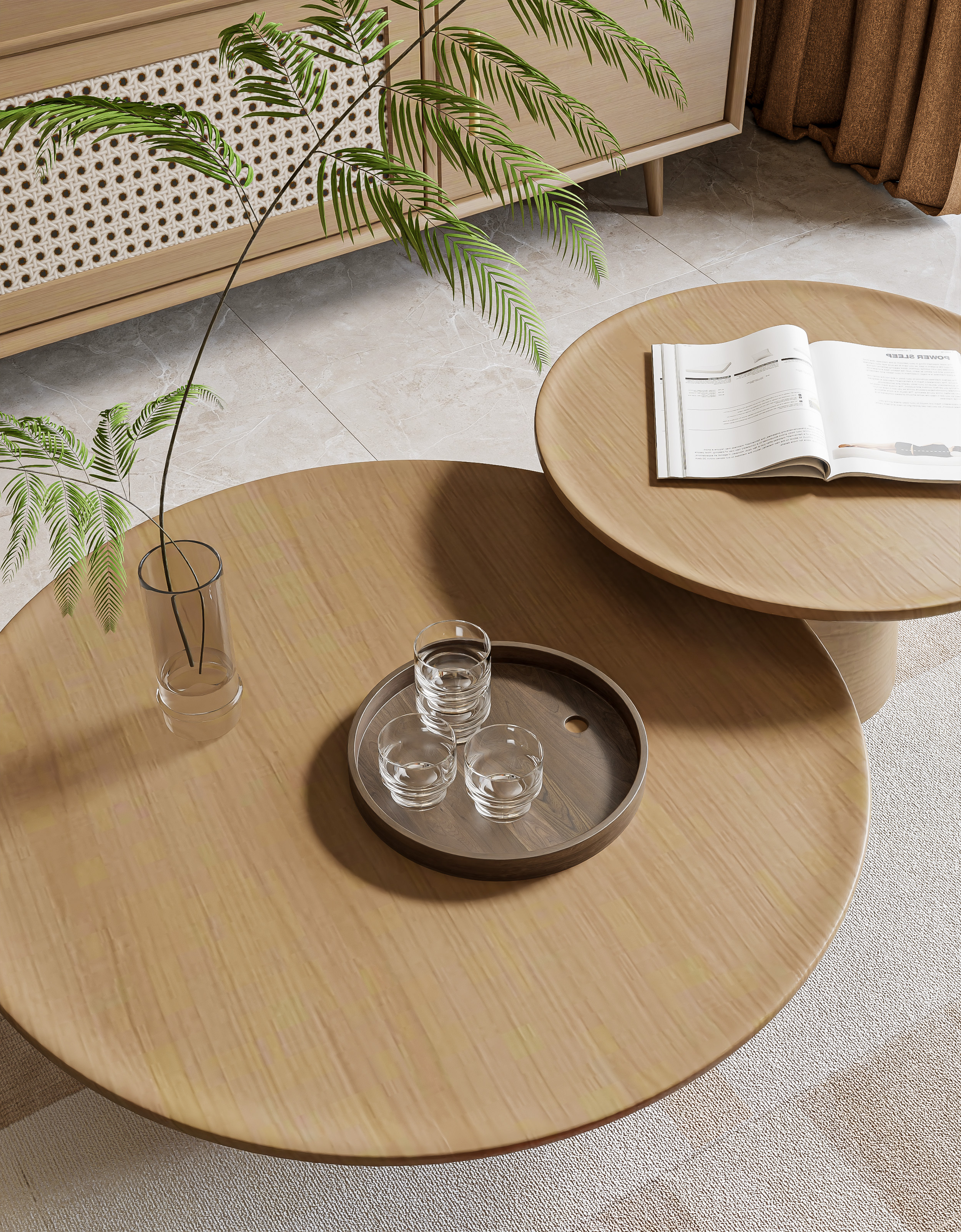 北欧风 | 客餐厅空间设计-6