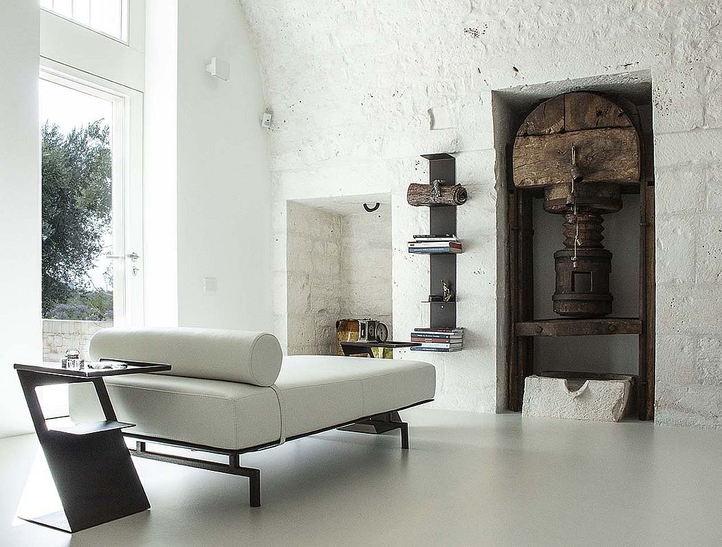 从古代磨盘到家园丨意大利丨D’Arc Studio-6