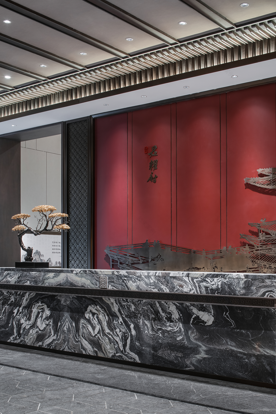 美的·君耀府售楼处丨中国浙江丨一然设计(上海,深圳,沈阳)-6