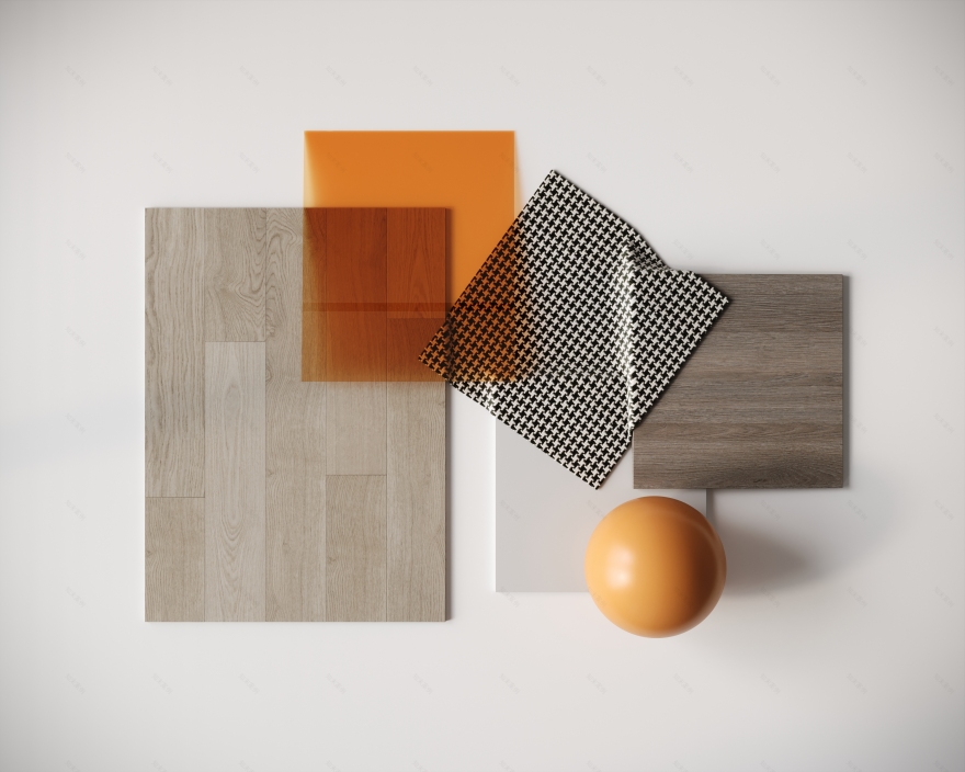 橙色色调卧室-14