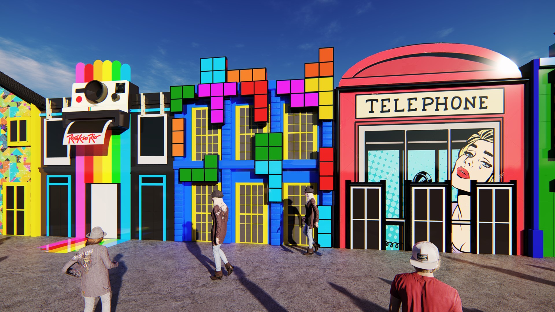 里约摇滚 主题别墅丨Da20 Cenografia-9