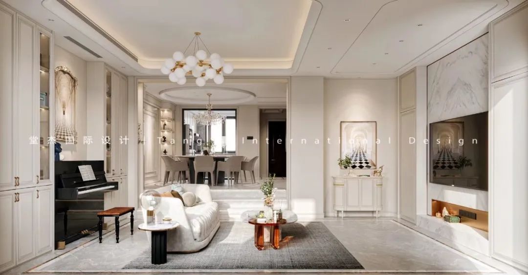 南京云栖山庄 320㎡轻法式大宅丨中国南京丨堂杰国际设计-18