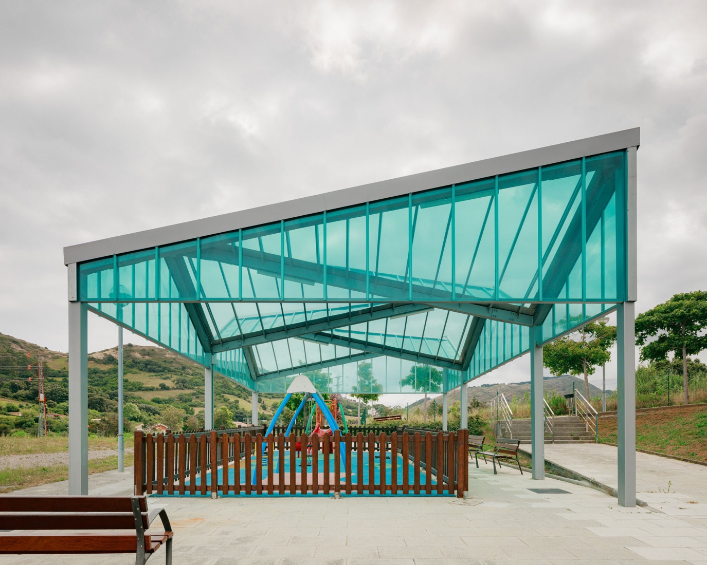 Zierbena儿童公园遮阳棚丨西班牙丨Taperstudio Arkitektura-25