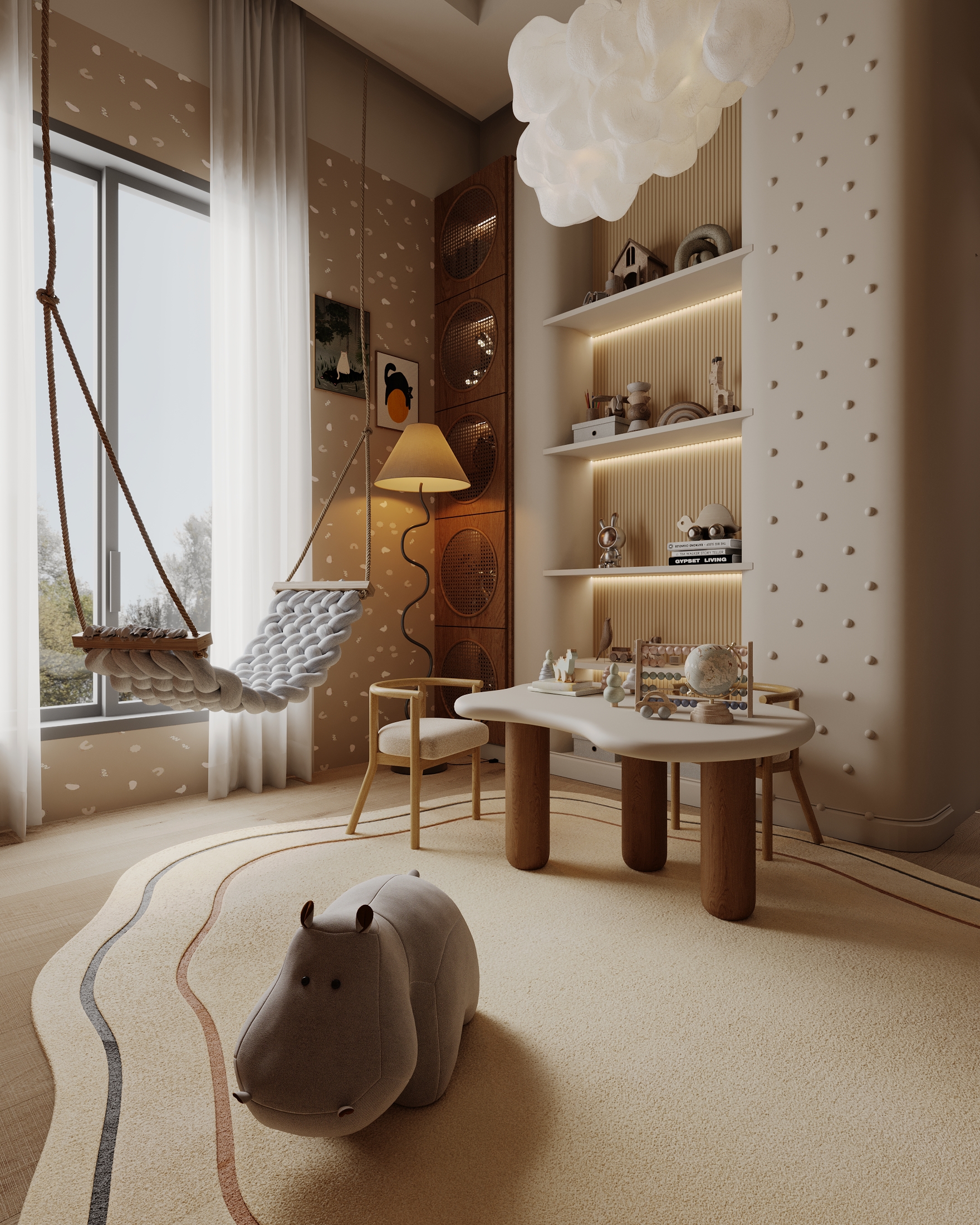 卡塔尔儿童游戏室丨卡塔尔丨ESRAA ALEMAM-7