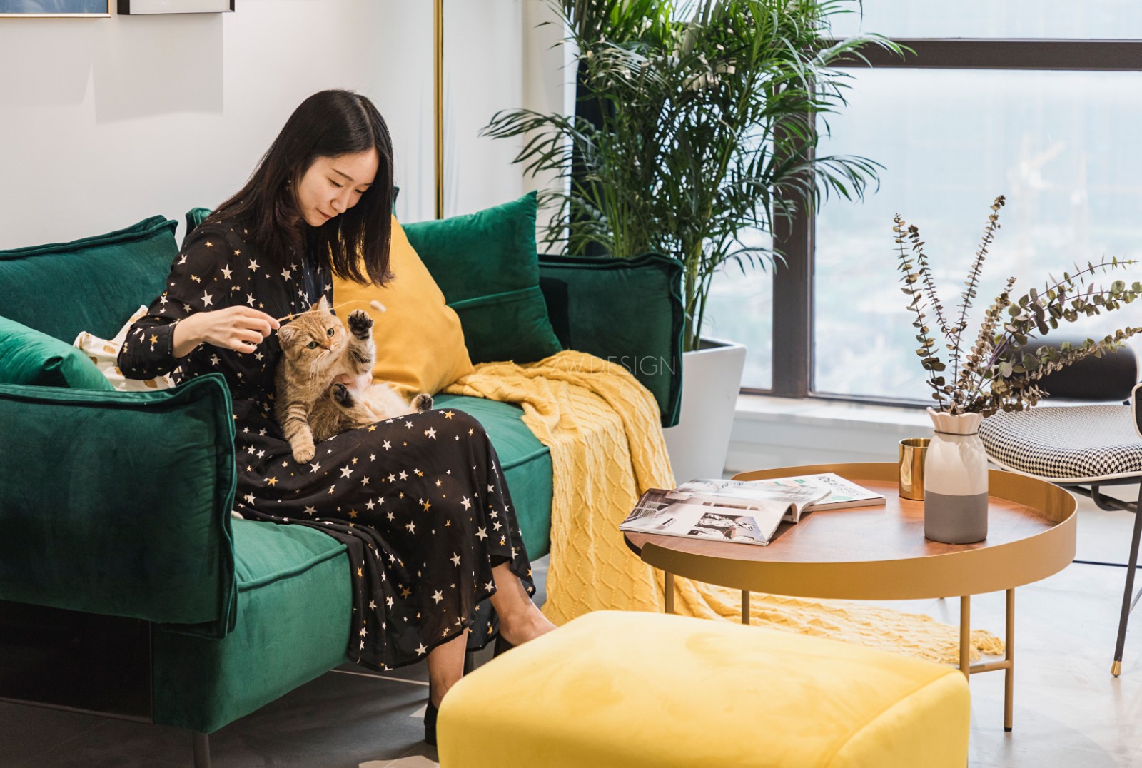 成都 75 平米精致复古空间,打造喵星人与主人共融的生活环境-33