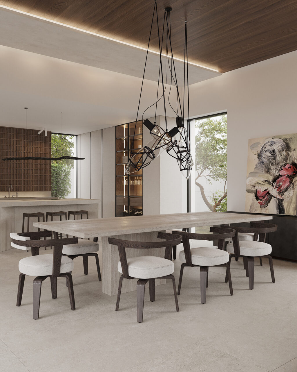 When Bold Lines Meet Tender Details: The Art of Modern Living - 【Free CAD Download World-Download CAD Drawings】-14