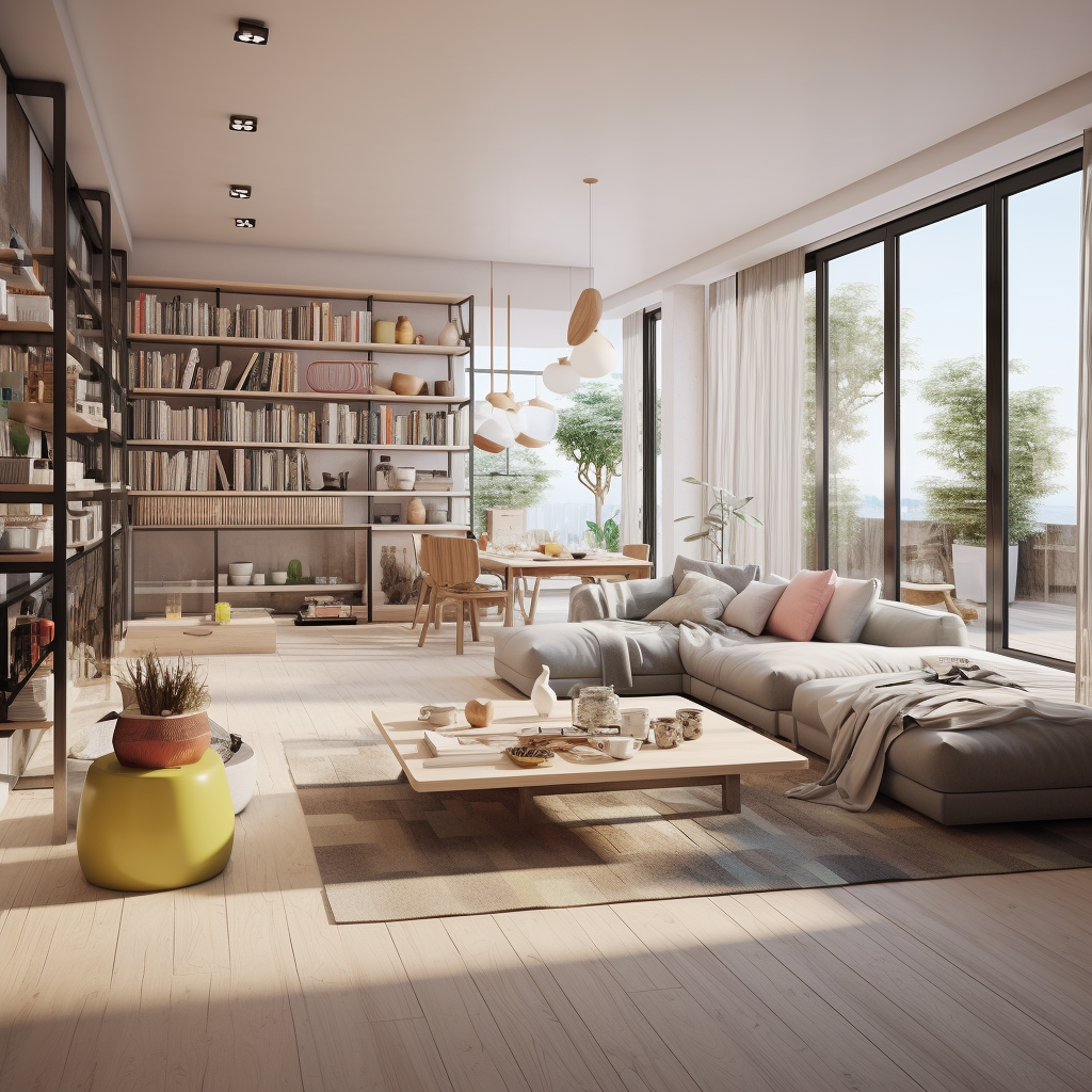 干净的北欧空间-5