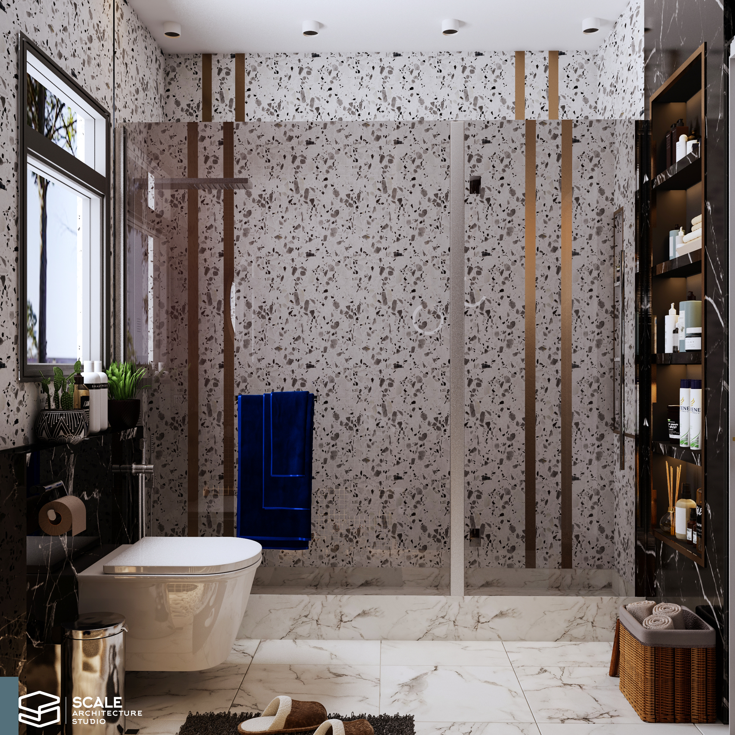 浴室设计丨Scale Architecture studio office-9