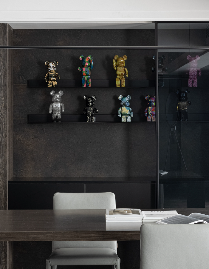 御湖蓝湾 170 平意式极简家居设计-35