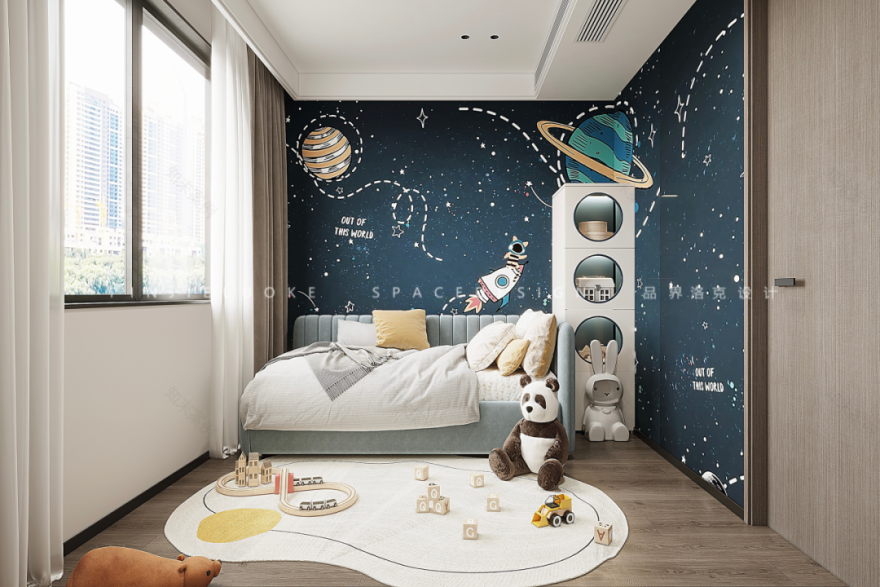 陕建·沣渭壹号院意式奢调舒适家居设计-26