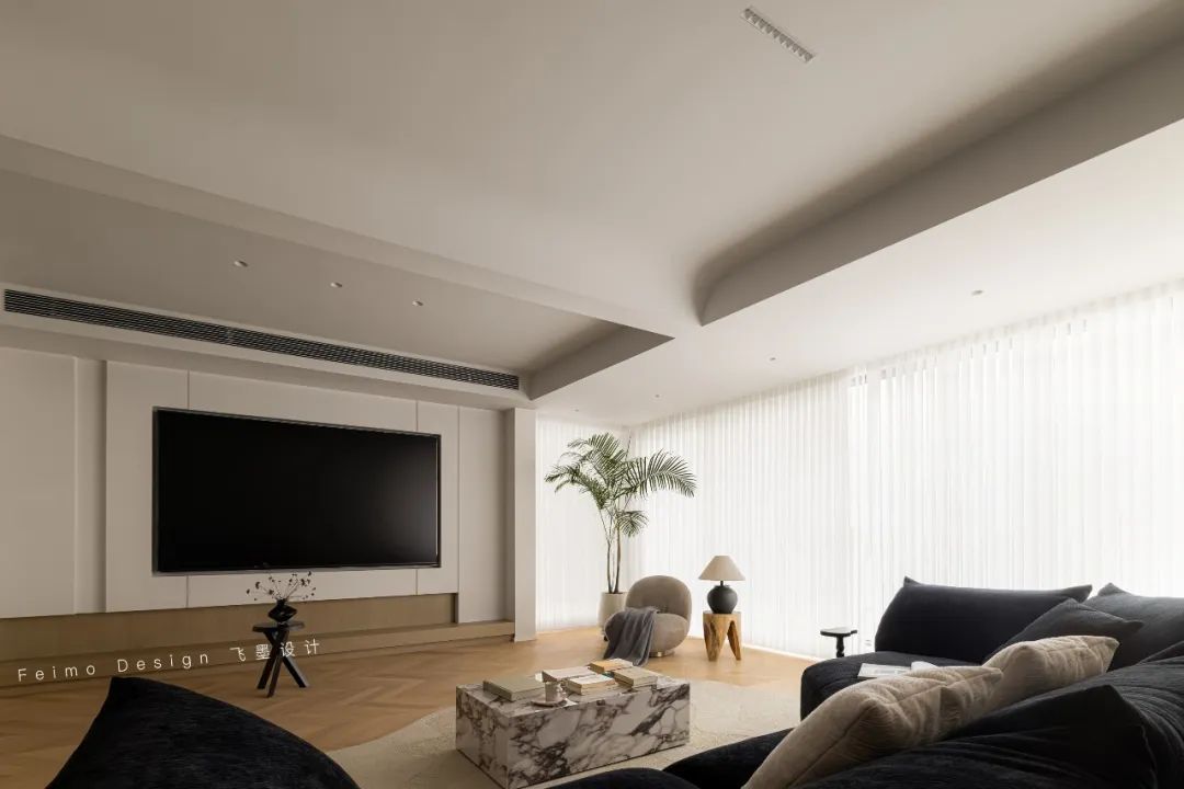 160㎡现代法式养老宅丨飞墨设计组-26