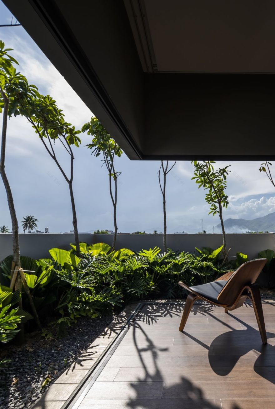 越南芽庄 Bi House 度假屋——融入自然的绿色建筑设计-29