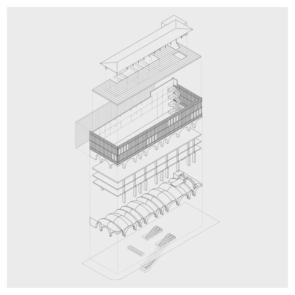 在石窟內穿越城市，聖地亞哥地鐵站Plaza de Armas Metro Station Building／Beals Lyon Arquitectos | FAM-35