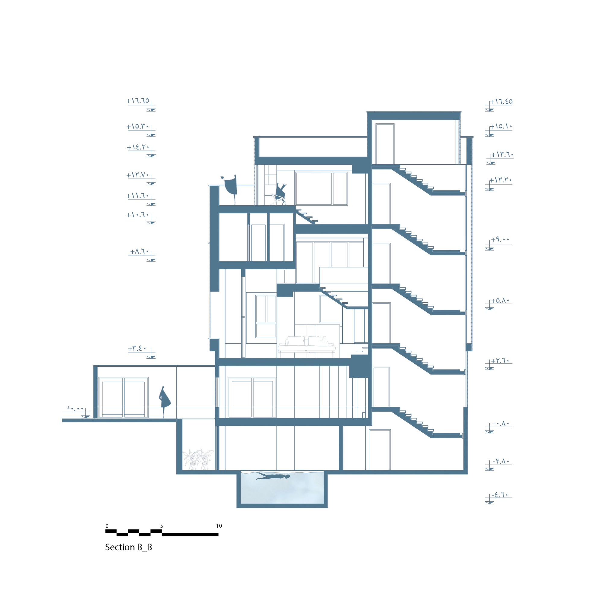 Hidden Bo·es 住宅大楼丨伊朗丨KaSa Office-50