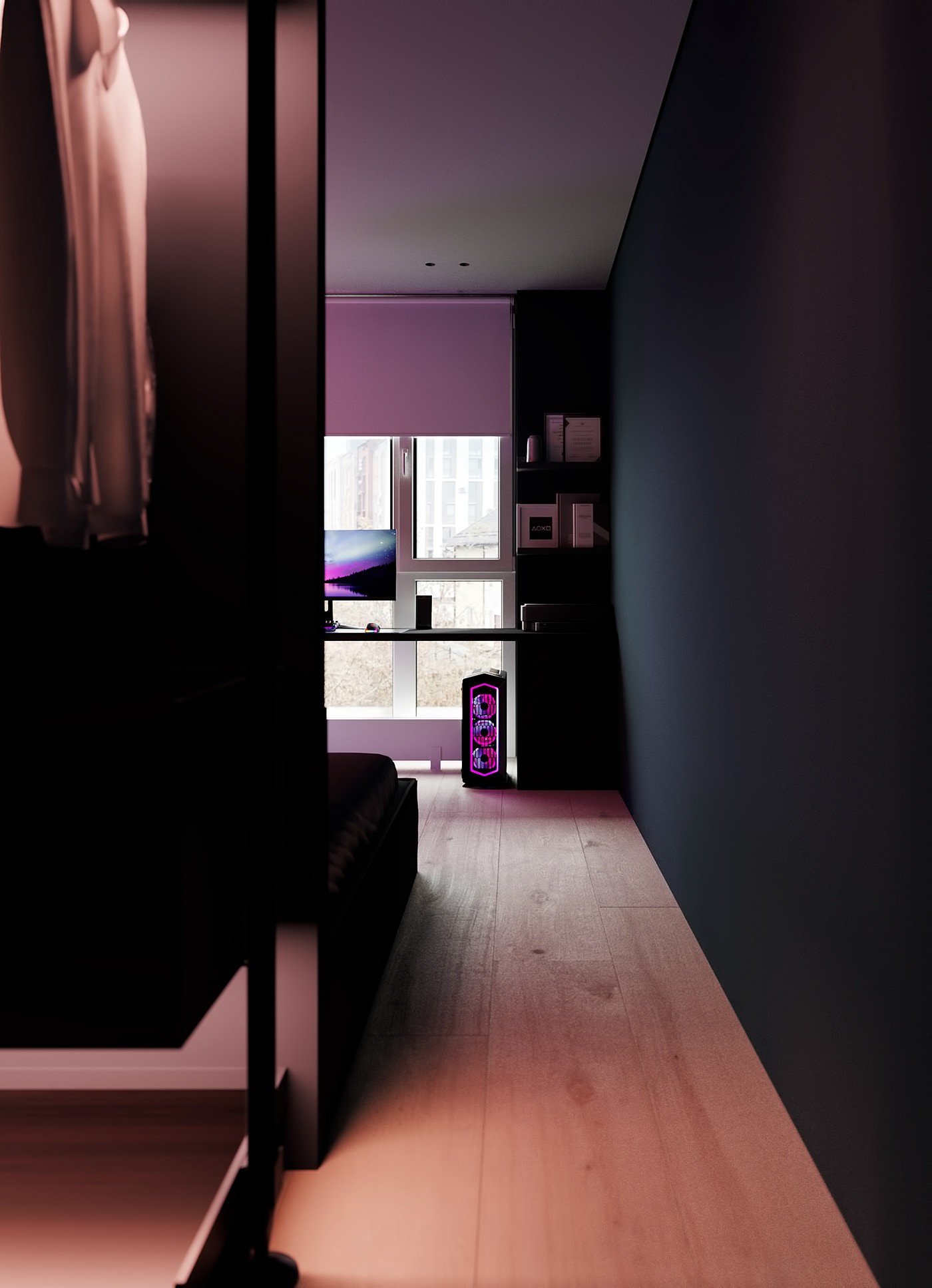 48㎡小空间公寓设计  超有设计感-14