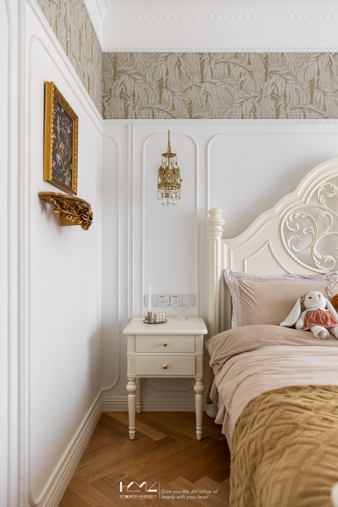 南京大名城紫金九号法式浪漫住宅设计丨中国南京丨花漾美作·空间设计-79