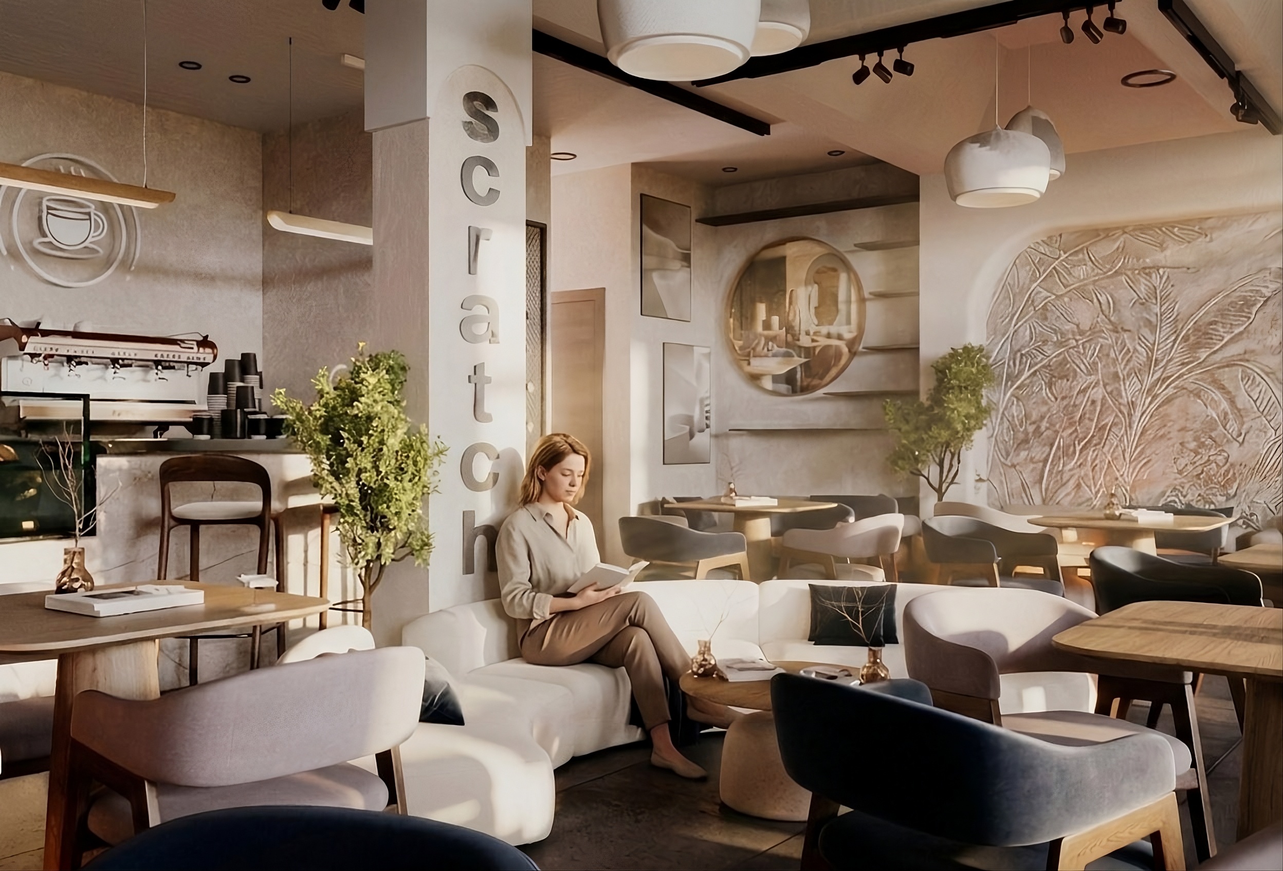 Cafe Design ( Scratch )-3