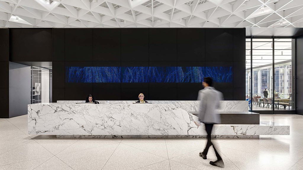 Gensler 打造的高端金融公司总部-1